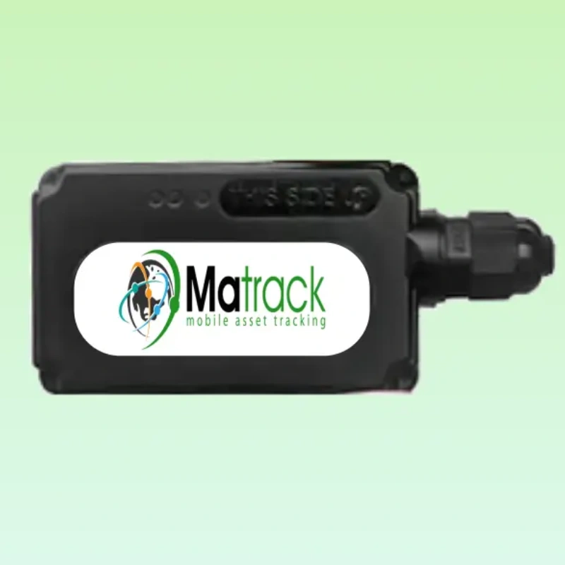 ma-hardwired silver gps trailer tracker
