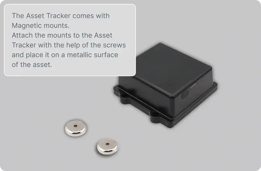 matrack gps trailer tracker with magnetic mount