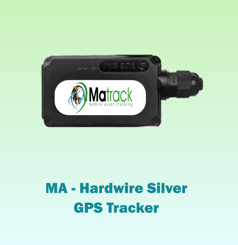 MA-Hardwire Silver GPS Tracker